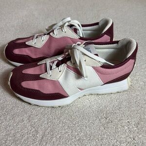 New Balance 327 Casual Sneakers Shoes Women 7-Big kid 5-Red Pink